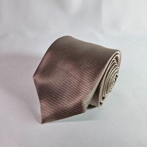 DEVRED 100% Silk Tie Brown 3.25" x 60"‎